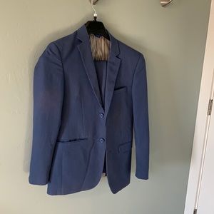 Blue suit